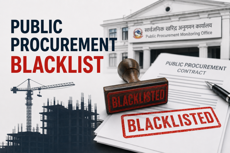 Public Procurement Blacklist: 262 Entries Under Active Ban, 91% Construction-Related